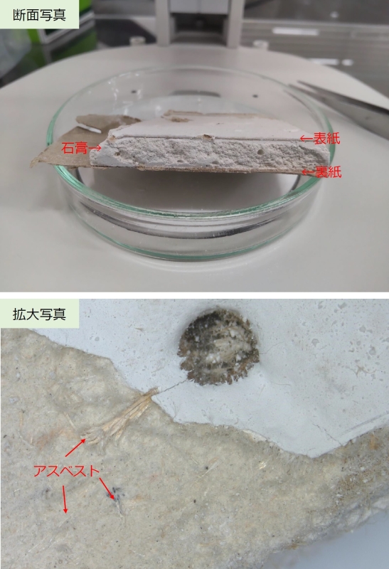 【石綿含有建材】石膏ボード